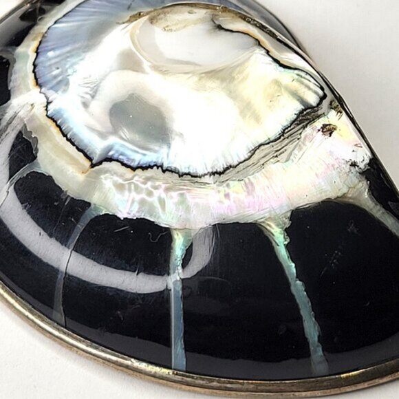 Nautilus Shell Pendant with 925 Sterling Silver- NEW! - Picture 11 of 14